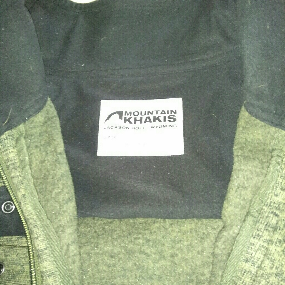 Mens mountain khakis jacket .worn 1 time